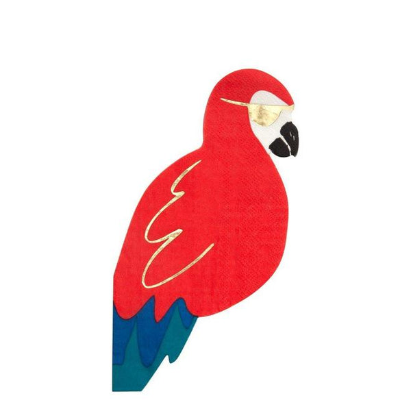 Pirate Parrot Napkin