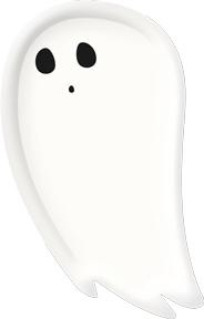 Happy Haunting Ghost Plate